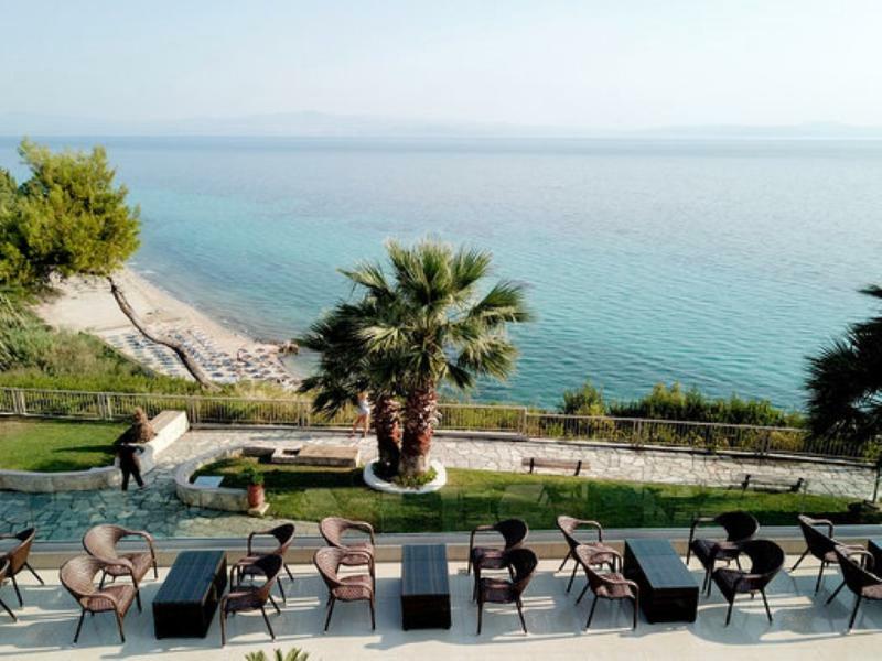 Aristoteles Beach Áfitos Extérieur photo